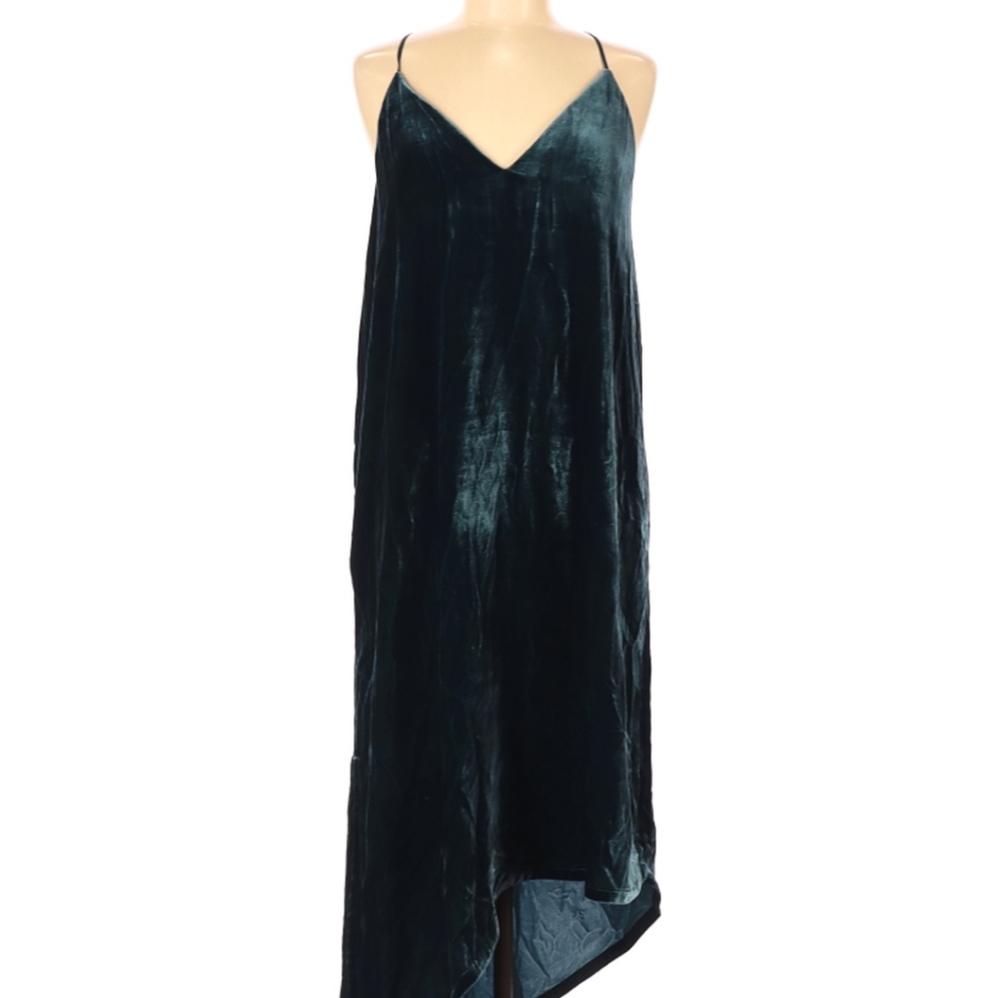 BBCGMAXAZRIA Green Velvet Maxi